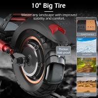 AOKDA A1 Patinete Eléctrico Plegable, Motor de 800W, Batería de 48V 12.5Ah, Neumáticos Off-Road de 10 pulgadas, Velocidad Máxima de 45 km/h, Autonomía Máxima de 25 km, Freno de Disco - details 4