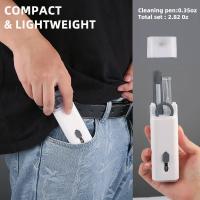 Kit De Limpieza Para Teclado 7 En 1 Con Removedor De Keycap Cepillo Multifuncional Para Laptops Airpods Y Teléfono - details 2