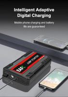Arrancador de batería de coche de 600 A, portátil, cargador de emergencia de 12 V, banco de energía, dispositivo de arranque, vehículos de gasolina de 3,0 l - details 4