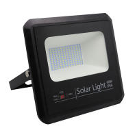 Proyector de luz Solar fabrilamp foco de luz modelo  Malaquita 60w 6500k Negro 5400lm (23x25,5x6,5)(35x35x2)cm Mando Y Cable 5m - details 2