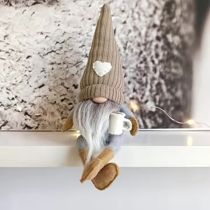 Muñeco De Peluche Gnome Lindo 1 Pieza Decoración Perfecta Para El Hogar Regalo Ideal Para Día De La Madre Decoración De Habitación Café Bar - 1