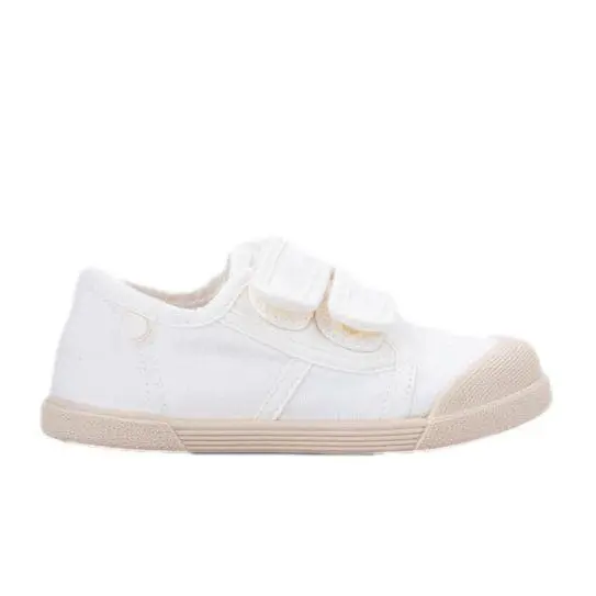 Zapatillas Igor Niño Blanco Cómodas Flexibles | Calzado Barefoot Velcro - 1