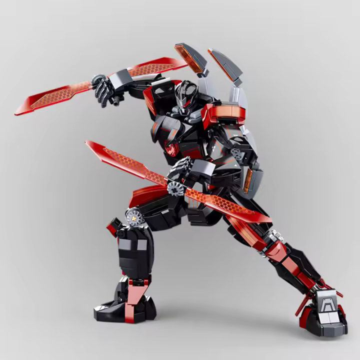 Bloques De Construcción Sluban Battle Armor 585pcs Juguetes Educativos Para Niños Mecha De Robot Asamblea De Modelos Regalo Sin Caja - 1