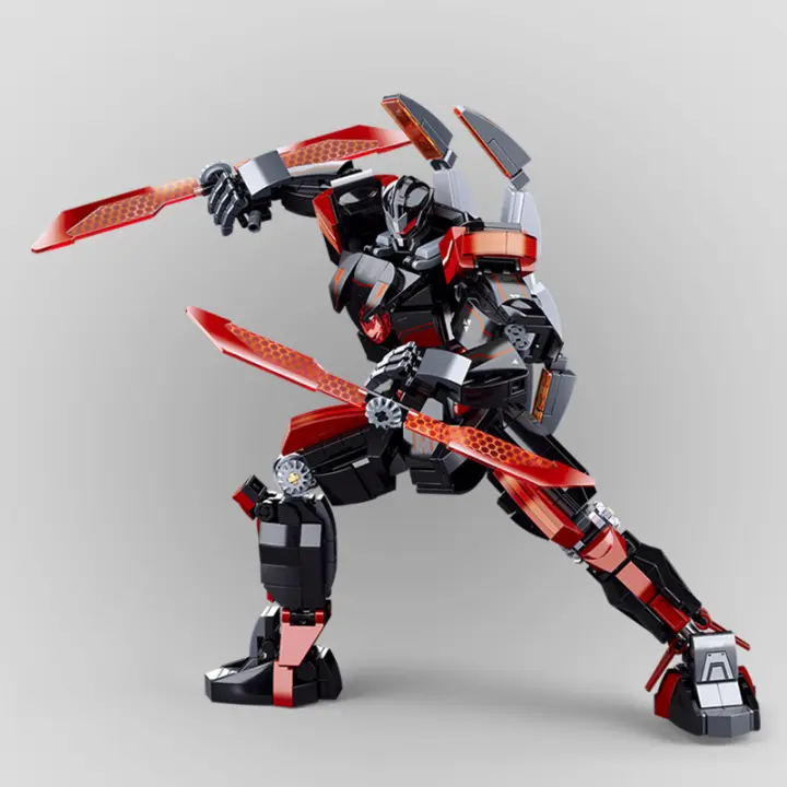 Bloques De Construcción Sluban Battle Armor 585pcs Juguetes Educativos Para Niños Mecha De Robot Asamblea De Modelos Regalo Sin Caja - 1