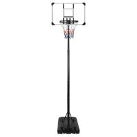 vidaXL Canasta de baloncesto policarbonato transparente 280-350 cm - details 1
