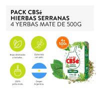 Pack de 2 Kilos de Yerba Mate Cbse Hierbas Serranas - details 1