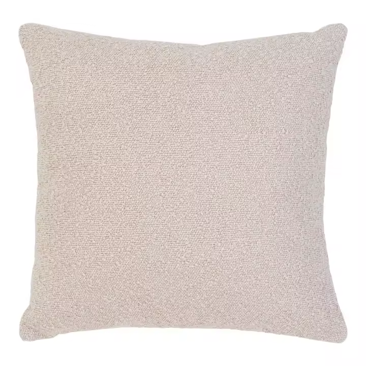 Almohada Savannah decorativa, Poliéster, Beige, 45x45x1 cm - 1