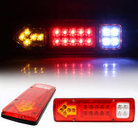 Lámparas De Freno Traseras LED Para Camiones Camiões Y Remolques 12V 24V Señal De Giro Luces De Señalización Lateral Pesada Accesorios Para Coches Y Camiones - details 12