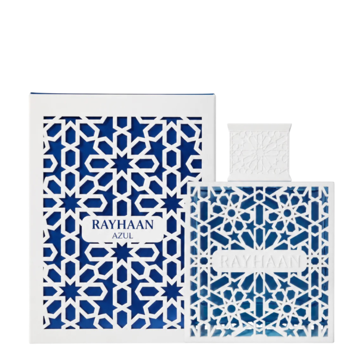 Perfume Arabe 100% Original Azul Rayhaan para Hombres 100 ml | Fragancia Premium de Larga Duración