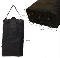 HOGARISIMO Bolso de viaje extensible con ruedas ,bolsa de viaje plegable con ruedas contiene una capacidad aproxidamente de 30 a 50 kg - details 0