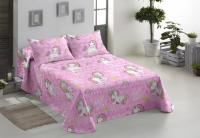 Colcha Bouti estampada para niño y niña . Cubrecama Infantil, Primavera, Verano y Otoño. Fina y ligera. - details 0