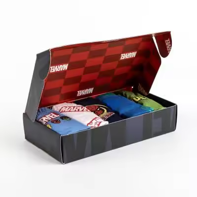 PACK CALZONCILLOS SINGLE JERSEY 5 PIEZAS MARVEL - 1