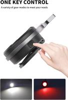 Linterna De Bolsillo LED COB Portátil Con Abrebotellas Luz De Trabajo Miniatura Recargable Tipo C Para Camping Al Aire Libre - details 7