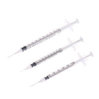 Siringa De Insulina Desechable Para Animales De Granja Con Aguja 5Pcs 0.3/0.5/1ML Cierre Orange Sterilizado Para Mascotas Y Ganado - details 6