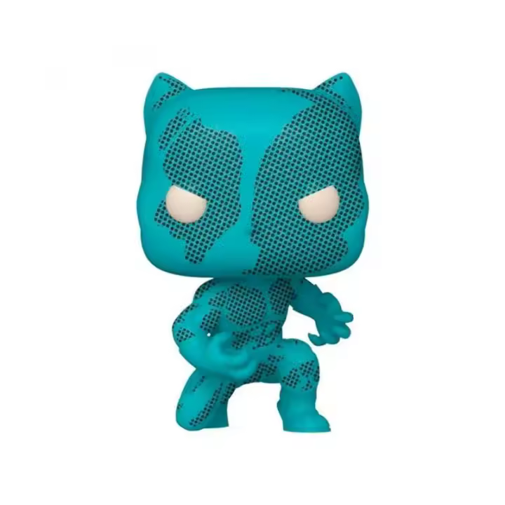 Funko POP! Vinyl Marvel - D100 - RR Black Panther (Exc) - Juguete para Niños y Adultos - Fans - Diversidad de Personajes y Temáticas - 1