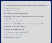 CREATINA CREAPURE (600G) - Scientiffic Nutrition  Máxima calidad  100% creapure  Creatine monohydrate - details 0