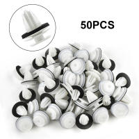 50 PCS Abrazaderas De Panel De Puerta Con Selladores Y Tornillos Retenedores De Parachoques Accesorio De Coche Nylon - details 9