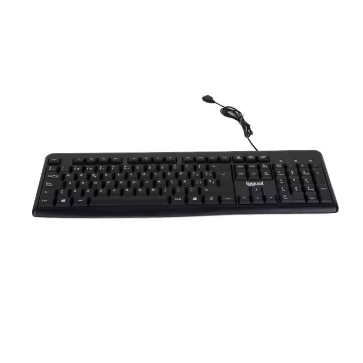 Iggual teclado estándar ck-basic2-105t negro - 1