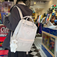 Mochila Grande Impermeable Para Mujer Con Gran Capacidad Estilo Trendy Para Estudio Y Viaje Con Bolsillo Para Portátil - details 24
