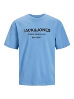 Jack & Jones hombre Camiseta de Algodón Regular Fit - Amplio Mod JJGALE Logo estampado Moda Casual Informal REF 247782 - details 9
