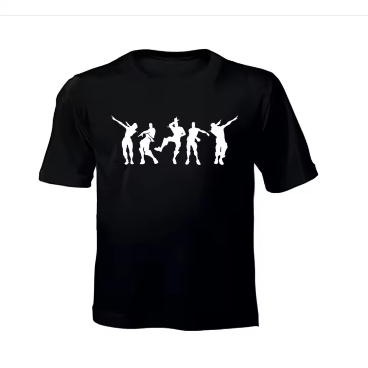 Camiseta De Algodón Para Hombre Con Diseño De Celebraciones De Fortnite. Camiseta De Manga Corta Para La Primavera Y El Verano. Estilo Casual Y Transpirable. - 1