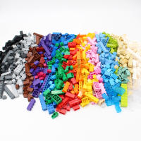 100pcs Bloques De Construcción Compatible MOC Creativo Bloques Gruesos 1x2 3004 Para DIY Juguetes Clásicos Para Niños - details 4