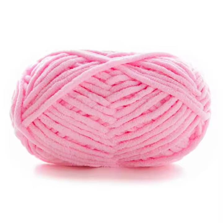 Hilo De Lana Para Tejer DIY Color Claro 50g 1Ply 3.5mm 60M Grueso Para Crochet Suéter Amante De La Bufanda Gorro Edredón - 1