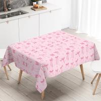 Mantel De Fiesta Coquette Para Mujeres Y Niñas En Rosa Con Lazo Decoración Elegante Para Bodas Y Baños De Luz Fiesta De Cumpleaños Decoración De Mesa Para Ocasiones Especiales - details 8