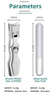 Tijeras De Uñas Profesionales Para Uñas Gruesas Y Toenails Corte Potente Y Preciso Acero Inoxidable Herramienta De Cuidado Personal - details 10