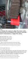 Herramienta De Fijación De Camshaft Para Cambio De Cinta De Tiempo Herramienta De Motor - details 3