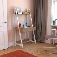 XOCOTŌ® Mesa Escritorio 'Gabriella' 74x48x146.5cm - Mesa de oficina en Madera Roble, Modelo Claro, Nórdico, Muebles de oficina, despacho - ESCRITORIOS XOCOTŌ® - details 2