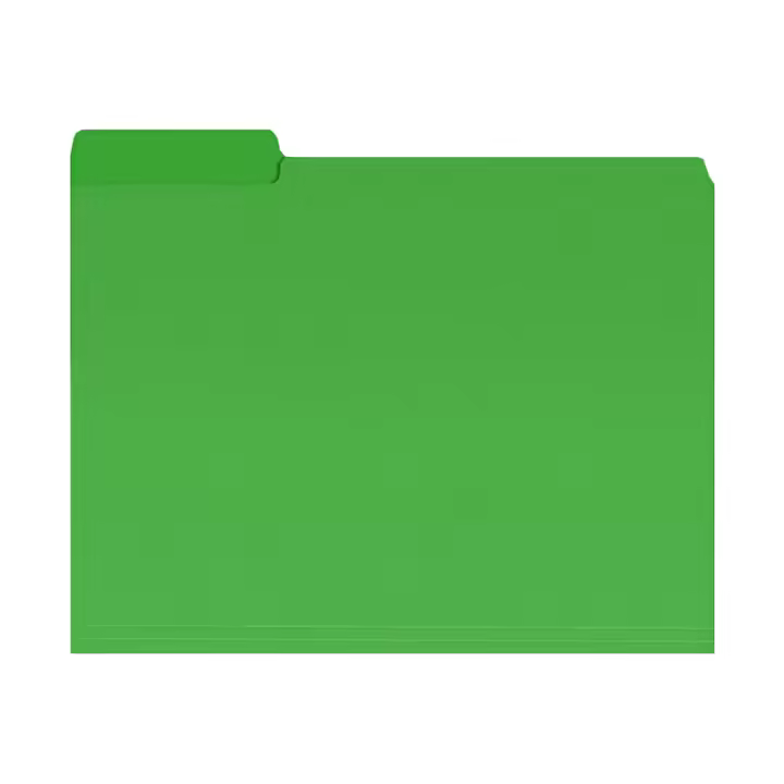 Carpeta De Manilas A4 Para Clasificación De Datos En Oficina Portátil Y Seguro Para Almacenamiento Colorido Venta Por Lote - 1