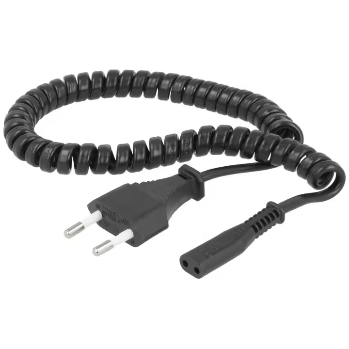 Cable rizado de red Europa a tipo afeitadora - 1