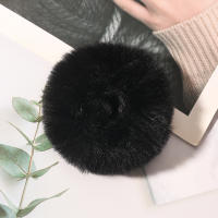 Cinta Para El Cabello De Lana Sintética En Colores Dulces Para Mujeres Y Niños Accesorio De Moda Elástico Para Todo El Año - details 3