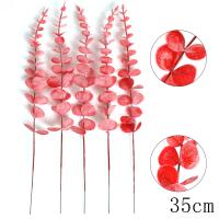 10Pcs Bouquet De Hojas De Eucalipto Artificiales Decoración Para Bodas Y Fiestas En Casa Y Jardín Adorno Exterior Para Habitaciones Y Mesas - details 10