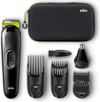 BRAUN MGK3921 TS - Recortadora 6 en 1 para Hombre • Corte Preciso • Incluye 5 Accesorios • Negro/Verde - details 1