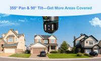Cámara IP de 12 MP y 6 K para exteriores, WiFi, PTZ, tres lentes, pantalla dual, zoom óptico de 10X, seguimiento automático, cámara de seguridad CCTV impermeable - details 10