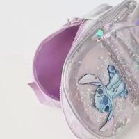 Nueva Mochila De Escuela Disney Con Diseño De Stitch Y Sequinias Para Niños Y Niñas Estilo Moda Y Versátil Para Jardín De Infantes - details 6