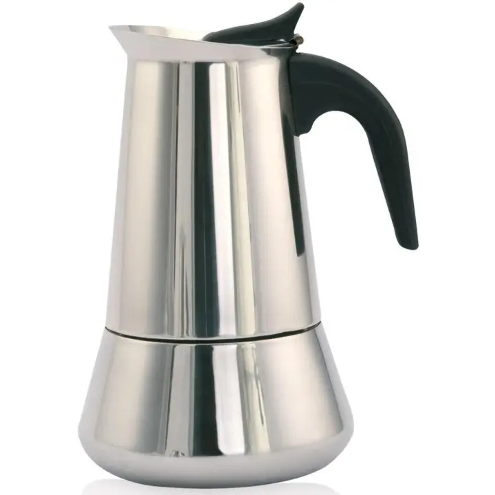 Orbegozo KFI 260 cafetera manual Cafetera italiana Negro, Acero inoxidable - 1