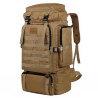Mochila De Camuflaje Grande Para Senderismo Y Camping En Montaña Mochila De Lona Para Ciclismo Y Actividades Al Aire Libre - details 8