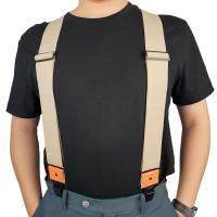 Suspenders Melo Tough Para Hombres Resistente De Alta Intensidad 2 Pulgadas Anchos Para Cinturón De Herramientas Unisex Material Polyester - details 18
