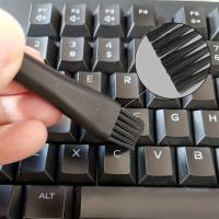 Set De 6 Pinceles Mini Portátiles Antiestáticos Fibra De Nylon Segura Para Placa Base Y Teclado Limpieza De Polvo Con Pinzas De Plástico - details 2