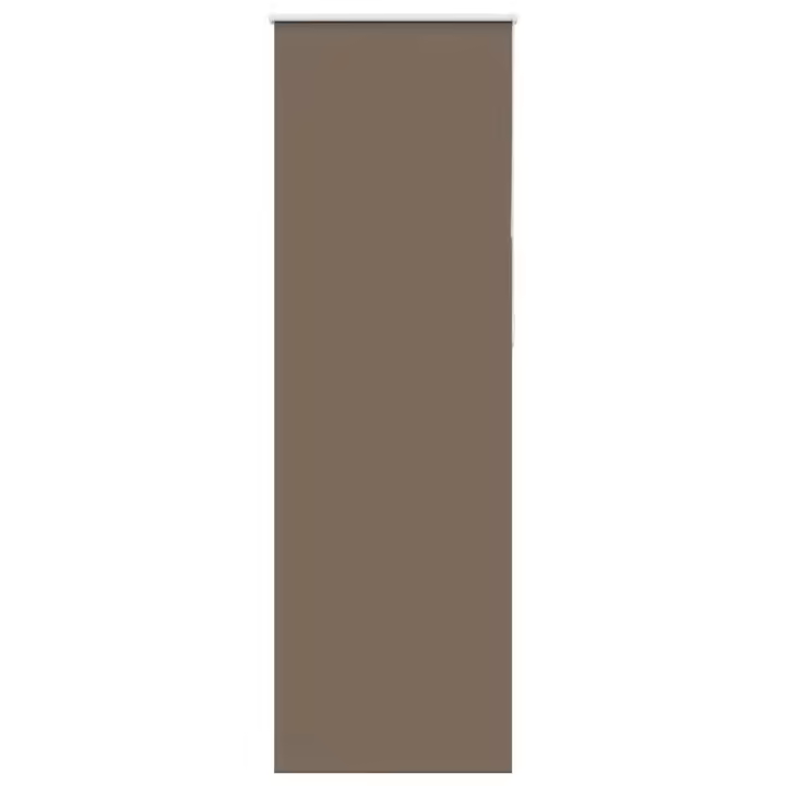 Estor Enrollable Opaco Color Café 70x210cm Tela Ancho 65,7cm - 1