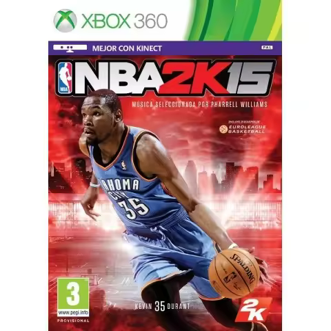Nba 2K15 (Incluye Bonus Kevin Durant) Juego para Consola Microsoft XBOX 360 [PAL ESPAÑA] - 1