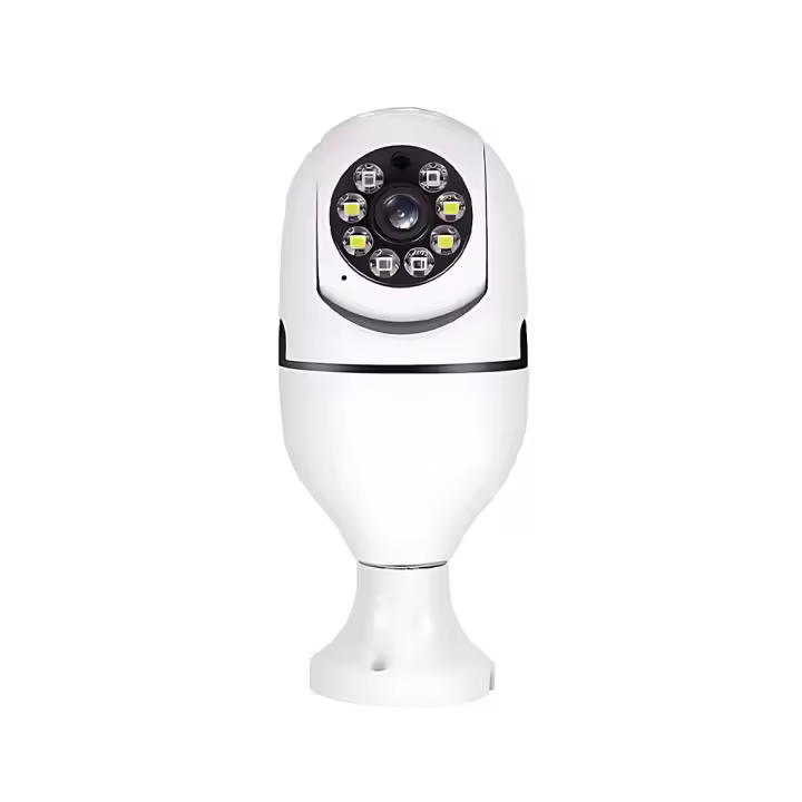 Cámara inteligente Wi-Fi en forma de bombilla E27 con Visión Nocturna, Audio bidireccional y detección de movimiento PIR - 1
