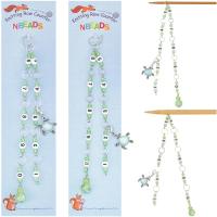 Contador De Filas De Tortuga Para Tejer Y Crochet Con Marcadores De Costura De Vidrio Verde Claro 2 Piezas Accesorios De Conteo De Filas Para Tejer - details 0