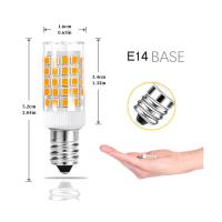 6Pcs Bombillas LED E14 3W/9W 220V Base T3/T4 Omnidirigentes Para Ventilador De Techo Y Candelabro No Dimmer Color Temperatura 2700K~6500K - details 1