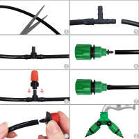 Sistema De Riego Para Jardín Kit De Riega Con Tubo Automático Ajustable Instalación Facilita Ahorro De Agua Herramientas De Jardinería - details 1