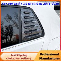 Ala Trasera Para VW Golf 5 Golf 6 Golf 7 MK5 MK6 MK7 MK7.5 2003-2020 Cubierta De Ventana Lateral 1Par Louver Ventilador De Aire Duradero ABS - details 5
