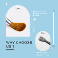 Cepillo De Uñas De Acrílico Kolinsky De Alta Calidad Con Mango De Madera Herramientas De Dibujo Para Manicura Y Gel De Constructivo - details 4